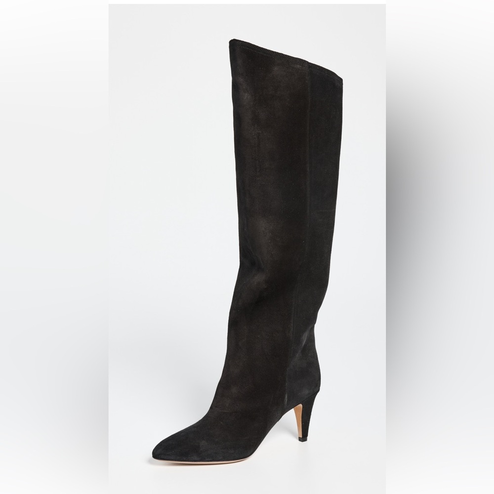 Isabel Marant knee high Lispsa Boots size 38 black suede